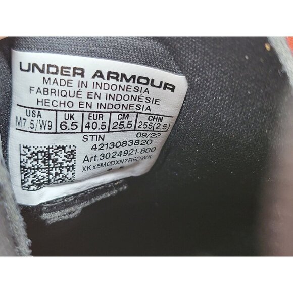 Under Armour UA HOVR Summit Fat Tire‎ Delta Trail Men Shoes Size 7.5 - Picture 6 of 7